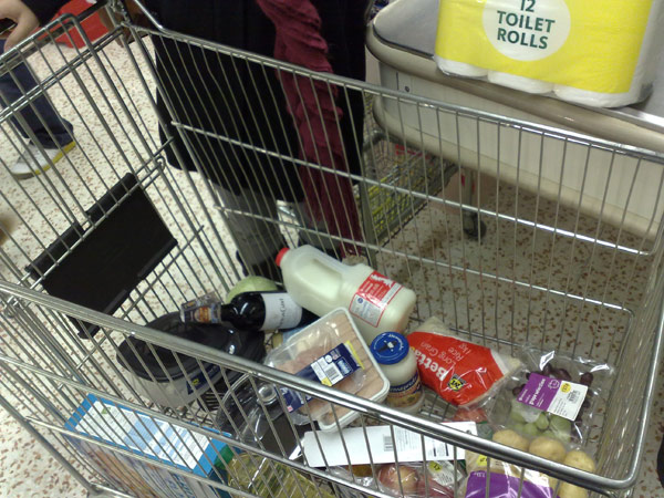 this is just half of what we bought